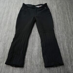 Schoeller Skifans Ski Pants Men Vintage Solid Black Wool Size 36  Measured 35x28